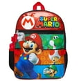thumbnail image 3 of Super Mario Unisex Padded Shoulder Straps Backpack Water Bottle Pencil Case Lunch Box, Multicolor, 3 of 7