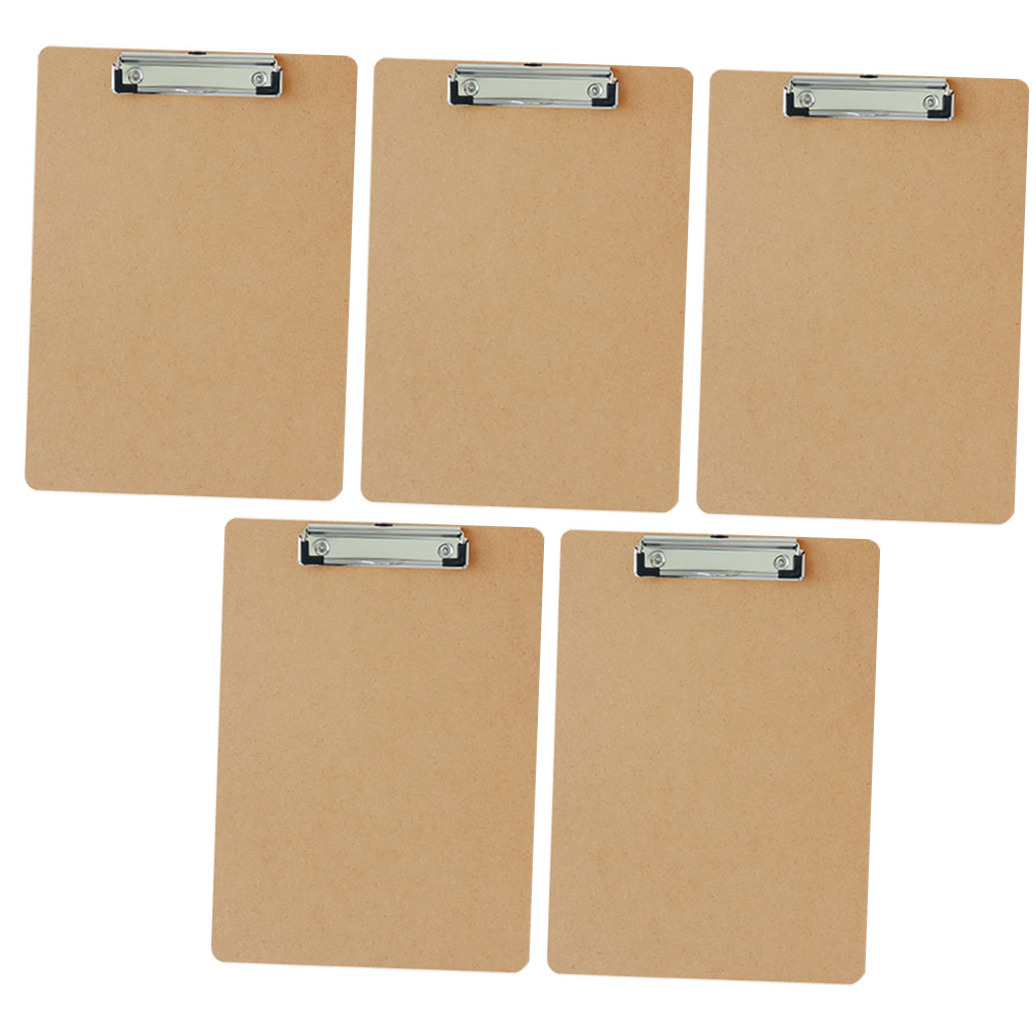 UPOUART Portable Clipboard Set for Office Use with Writing Support, Legal Size Document Organizer, 5 Pieces