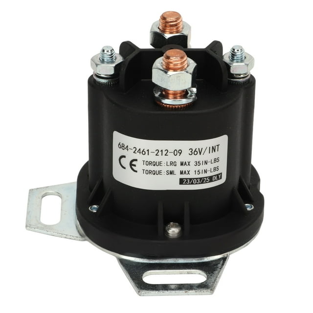 Solenoide 624317 Reemplazo del solenoide de arranque Energy Savig para E-Z-Carritos de golf eléctricos GO RXV de 2008 a 36 V