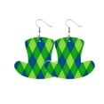 thumbnail image 2 of Jusqu'à 65 % de Rabais sur les Boucles d'Oreilles St. Patrick Vertes en Forme de Goutte Bijoux Cadeau de Vacances pour Femme Collier Bagues Boucles d'Oreilles Bijoux en Liquidation, 2 of 2