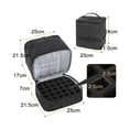 thumbnail image 3 of Estuche Organizador Esmaltes Impermeable Bolsas De Maquillaje Modelo Rosa, 3 of 4