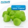 thumbnail image 3 of PLENLIFE - Gomitas de Calcio Adicionadas con Vitamina D - Suplemento sin Azúcar Sabor Tropical - Frasco con 50 piezas / 240 Gramos, 3 of 6