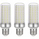 thumbnail image 1 of Bombilla LED de maíz E27 de 30 W, AC175-265 V, blanco frío 6000 K 2500 lm, no regulable, equivalente a bombilla halógena de 300 W, bombilla LED de maíz para lámparas de araña, luces de, 1 of 5