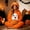 Orange, variant on Halloween Pumpkin Onesie Pajamas for Adults, Festive Jack-O-Lantern One-Piece Plush Holiday Couple Matching Outfits Pumpkin Suit Cozy Hooded