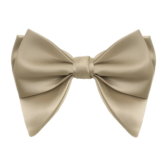 TELOLY Bow Ties for Men Clip on Oversize Bow Tie Pre Tied Adjustable for Wedding Graduation Dinner