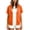 Hooded Blazer Orange, variant on Hoodies for Women Zip Up Short Sleeve with Pocket Slim Fit Athletic Workout Outerwear Jacket