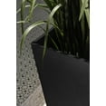 thumbnail image 6 of Veradek Pure Series Midland 26" Plastic Planter - Black, 6 of 13