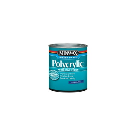 Polycrylic Aerosol - Minwax Polycrylic Matte 1/2-Pt