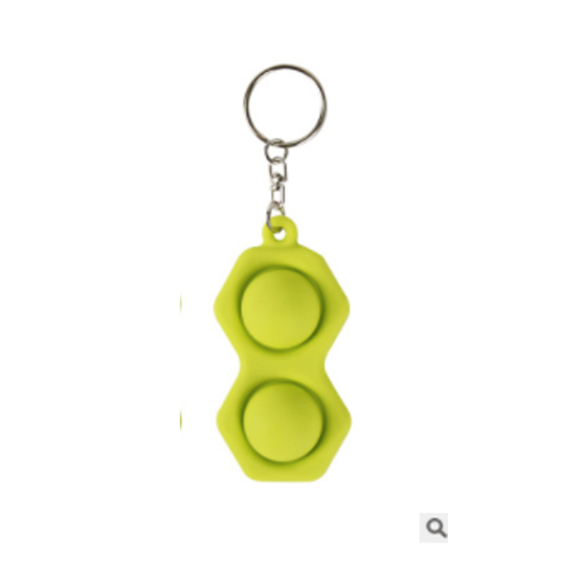 Details about   1/2PCS Mini Push it Bubble Simple Dimple Fidget Toy Stress Relief Toys Keychain 