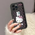thumbnail image 4 of Hello kitty Kawaii Cat For iPhone 15 14 13 12 11 Pro Max XS Max X XR 7 8 Plus 6S 5S  Liquid Eye Ladder Phone Case advanced, 4 of 6