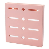 Raindrops Pink Kitchenware Knives Holder with Premium PP Material for Wall Storage 5 Slot Design