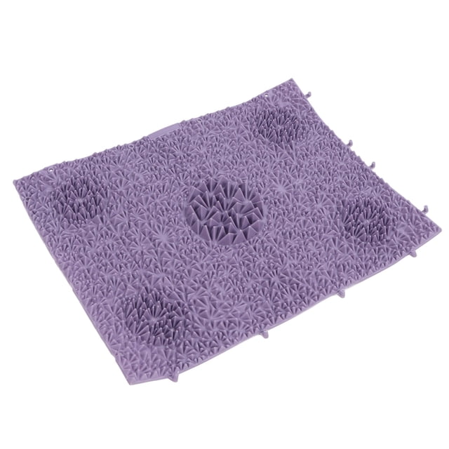 Acupressure Foot Massager, Foot Massage Mat Slip Resistant For Women For Home Purple