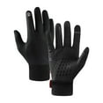 thumbnail image 2 of Winter Warm Gloves, Anti-Slip Touchscreen, Windproof, Fleece Lined, Zipper, Unisex, for Skiing Riding Outdoor Sports, 2 of 2