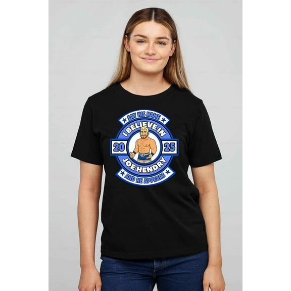 Joe Hendry I Believe in Joe Hendry Funny Wrestling T-shirt up to size 5XL.