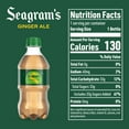 thumbnail image 6 of Seagram's Ginger Ale Soda Pop Bottles, 12 fl oz, 6 Pack, 6 of 13