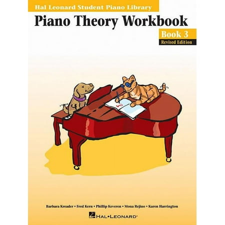 Piano Theory Workbooks Piano Theory Workbook Book 3 Revised Edition Music Theory and Ear Training for Piano Students Fun Learning with Spike an, Book 03, (Paperback)