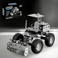 thumbnail image 2 of Metal Assembly Engineering Vehicle Model Kit, STEM Screw-Tightening Construction Toy for Boys Ages 8+, Enhances Logical Thinking & Creativity, 2 of 8