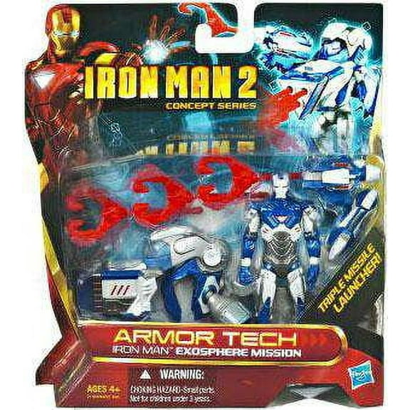 Concept Series Armor Tech Iron Man Exosphere Mission Action Figure