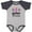 Baseball Heather and Navy, variant on Inktastic Science Princess Girls Scientist Girls Baby Bodysuit