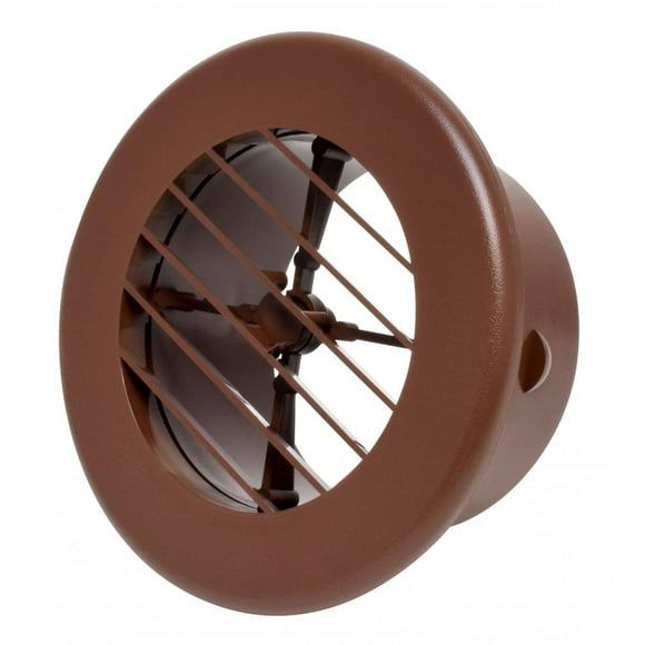 Valterra Heating/Cooling Register A10-3347VP Heating/Cooling Register; Without Damper; Walnut; Plastic
