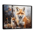 thumbnail image 2 of Designart "Creature Auburn Canine" Animals Floater Framed Wall Decor, 2 of 7