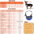 thumbnail image 3 of YUDODO Pet Dog Sling Carrier Malla Transpirable Viaje Seguro Sling Bag Carrier para Perros Gatos, 3 of 5