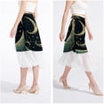 thumbnail image 4 of Crescent Sign Women's Chiffon Beach Dresses with Polyester Straps - for the Beach, 4 of 6