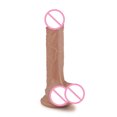 thumbnail image 1 of Consolador simulado de silicona líquida de doble capa con ventosa fuerte para mujeres y adultos ToyYG003 de doble capa, 1 of 8
