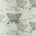 thumbnail image 7 of BELLEZE Accent Arm Club Chair in Linen Fabric - Highland (Butterfly Print), 7 of 7