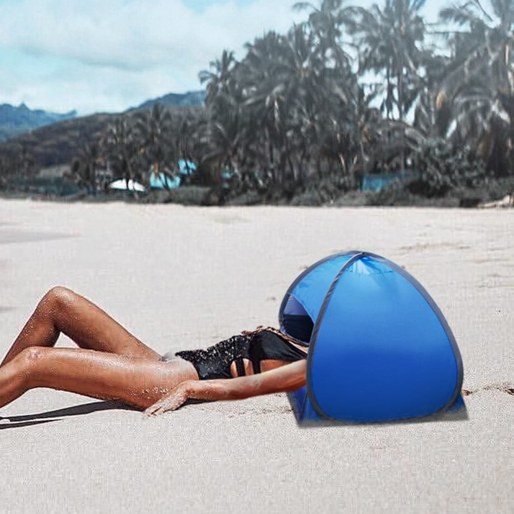 Automatic Pop-Up Pet Tent: UV Protection & Easy Setup for Beach Fun!