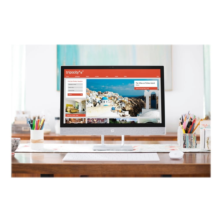 HP FACTORY RECERTIFIED PAVILION 27-R119 PC AIO Desktop, I5-8400T 