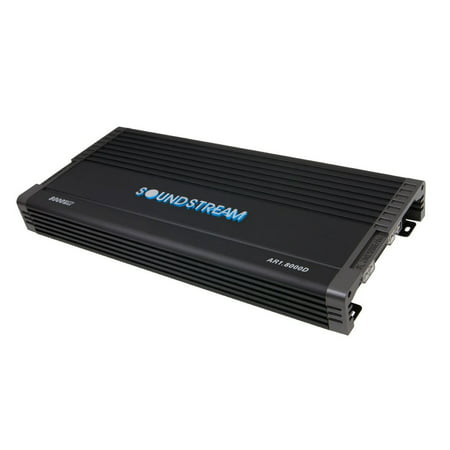 Soundstream AR1.8000D Arachnid 8000 Watt Monoblock Class D Car Audio (Best Class D Car Amplifier)