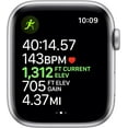 thumbnail image 3 of Refurbished Apple Watch Series 5 Aluminum 44mm A2095 (GPS + Cellular) Silver (Grade A), 3 of 3