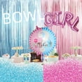 thumbnail image 1 of Juego de globos con letras de aluminio para revelar el género de un niño o una niña Globo para revelar el género, 1 of 2