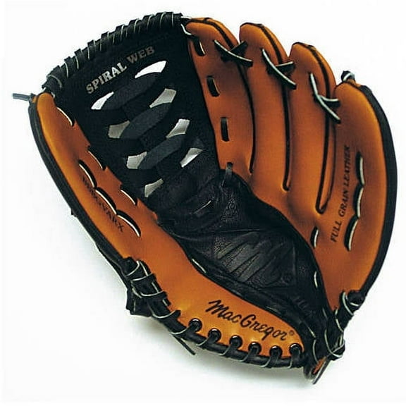 MacGregor 12" Baseball/Softball Glove, Right Hand Throw
