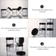 thumbnail image 3 of unbranded 20Ud Frascos Plásticos Negros Para Almacenar Lociones Cremas Y Cosméticos, 3 of 8
