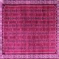 thumbnail image 1 of Ahgly Company Indoor Square Persian Pink Traditional Area Rugs, 8' Square, 1 of 4
