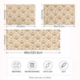 thumbnail image 2 of Ryvnso Satin Pillowcase Cute Corgi Dog Bone Footprint Pillow Cases Standard Size 26x20in, 2 of 6