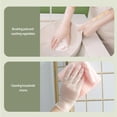 thumbnail image 4 of Dpityserensio 100PCs Clear Disposable Gloves Food Grade Thickened TPE Gloves Disposable Kitchen Cooking Gloves, 4 of 9