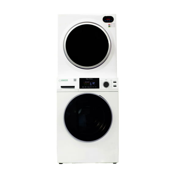 Equator ECONOMY STACKABLE 13 lbs Washer   ULTRA Compact Vented Sensor Dryer 2.6 cf 110V