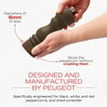 thumbnail image 3 of Peugeot Paris u'Select 7-inch Pepper Mill - Manual Rock Pepper Mill with Adjustable Precision Grinding, Stainless Steel & Beechwood, Sustainable & Elegant Kitchen Tool (Mocha), 3 of 7