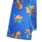 Dog Man Boys Boxer Briefs Underwear, 4-Pack, Sizes XS-XL