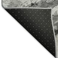 thumbnail image 5 of Addison Rugs Mayfield Premium Machine Washable Transitional Animal Gray Rectangle Rug, 10' X 14' Machine Washable Transitional Animal Gray Oversized Sherpa Throw Blanket, 5 of 7