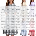 thumbnail image 3 of LJEFF Girls Dress with Pocket, 3/4 sleeves Flowy Tiered Skirt Plaid Crew Neck Casual Dresses for Kids Black Size 4 T, 3 of 6
