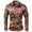 Purple, variant on Mens Shirts Casual Carnival Stylish Big Tall Digital Print Long Sleeve Lapel Top Loose Party Daily Wear Comfortable Shirt for Men Purple L