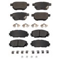 thumbnail image 1 of Balatas AG para Auto Completo para Toyota Matrix M 2009 a 2013 8 Piezas Nuevas, 1 of 5