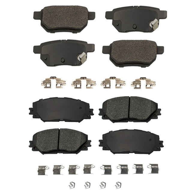 Balatas AG para Auto Completo para Toyota Matrix M 2009 a 2013 8 Piezas Nuevas