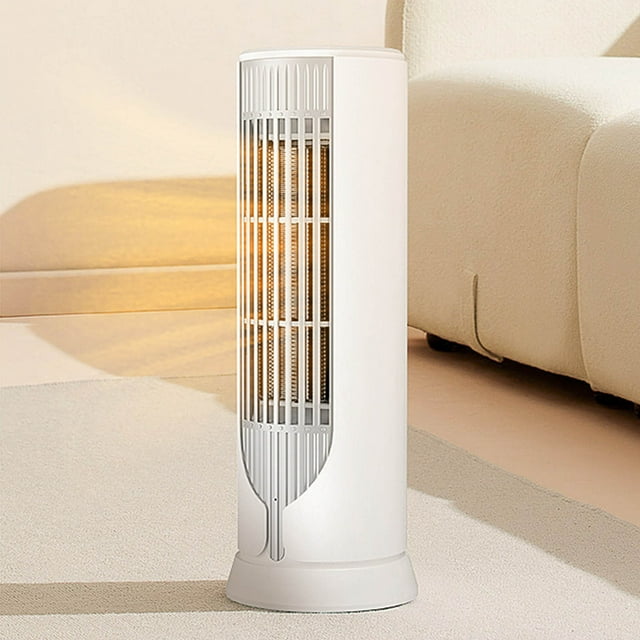 SDNall Vertical Heater, Circulating Heating Fan, 2 Modes, 1000W Overheat Protection Personal Small Floor for Home Office