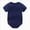Z75-Dark Blue, variant on 3-6 Months Infant Summer Bodysuits Baby Bodysuits Soft Boy Girl Birthday Romper Bodysuit Short Sleeve Jumpsuit