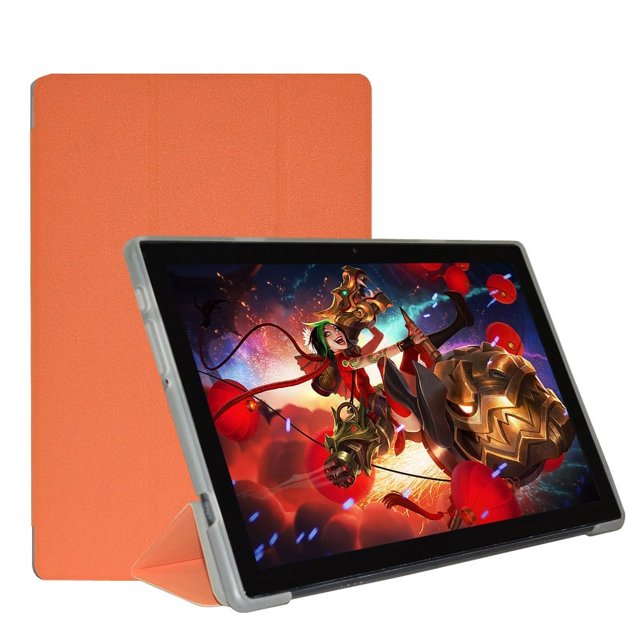 Case For Teclast M50 Pro 10.1"Tablet,Newest TPU Soft Shell Cover For T40S T50pro P20HD M40 Air P20 M40Pro P25 P30HD M40S M40plus orange-B M40 Plus